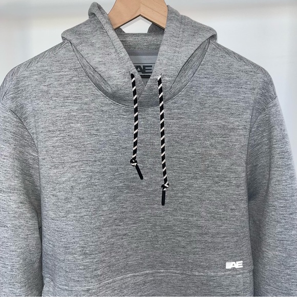 American Eagle Outfitters 24/7 Light Gray Hoodie Men’s - Picture 4 of 11